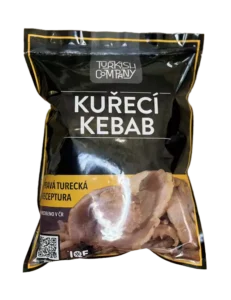 grilovaný kuřecí kebab-sáček